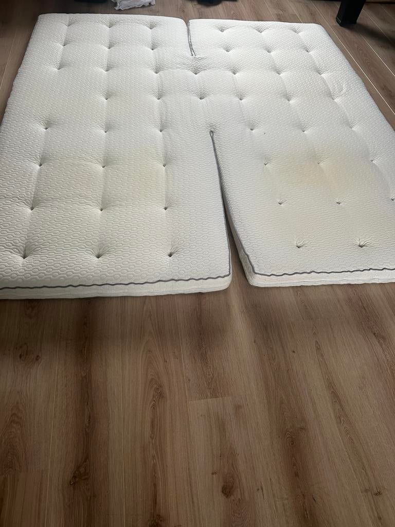 Topper dubbelsplit, Huis en Inrichting, Slaapkamer | Matrassen en Bedbodems, Ophalen, Gebruikt, Tweepersoons