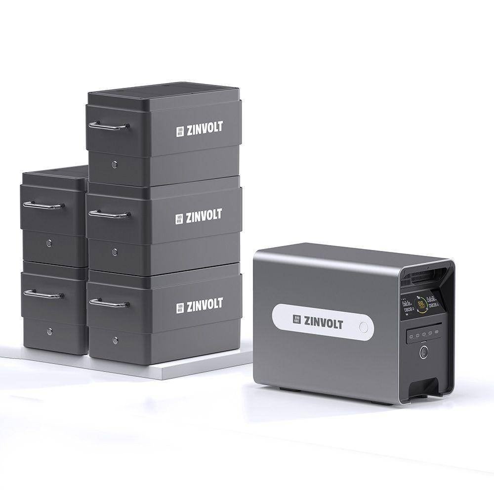 ZinVolt Power + 5 Mates + 2 FOSSiBOT 200W zonnepanelen, Ophalen, Zo goed als nieuw, Oplaadbaar