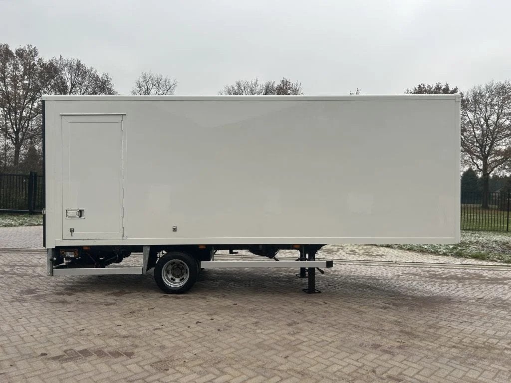 VELDHUIZEN Be oplegger 5.5 ton met laadklep 750 kg, Auto's, Overige brandstoffen, Wit, Origineel Nederlands, Bedrijf