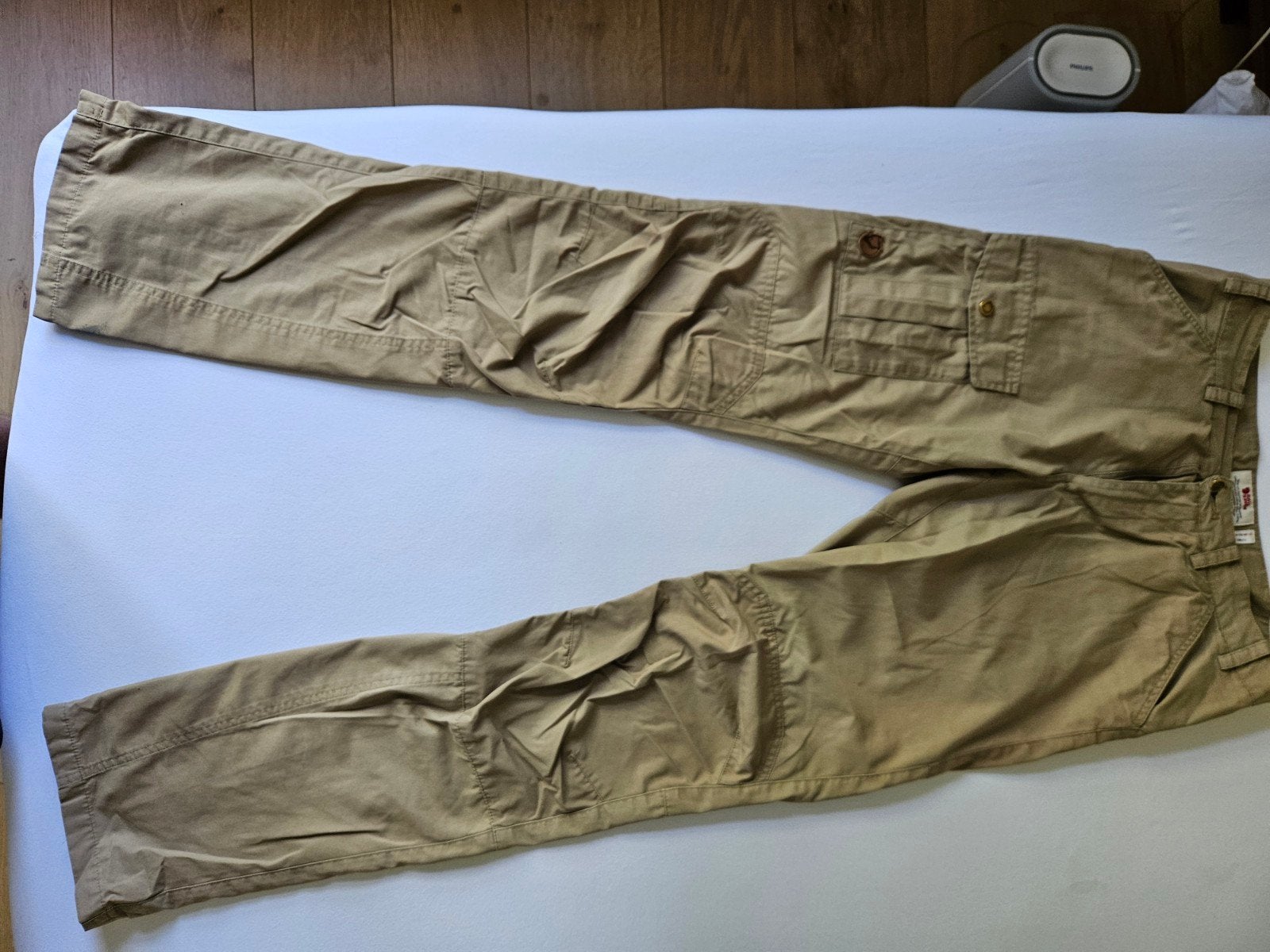 Fjällräven Nils outdoorbroek - Maat 46, Beige, Ophalen of Verzenden, Gedragen, Fjällräven