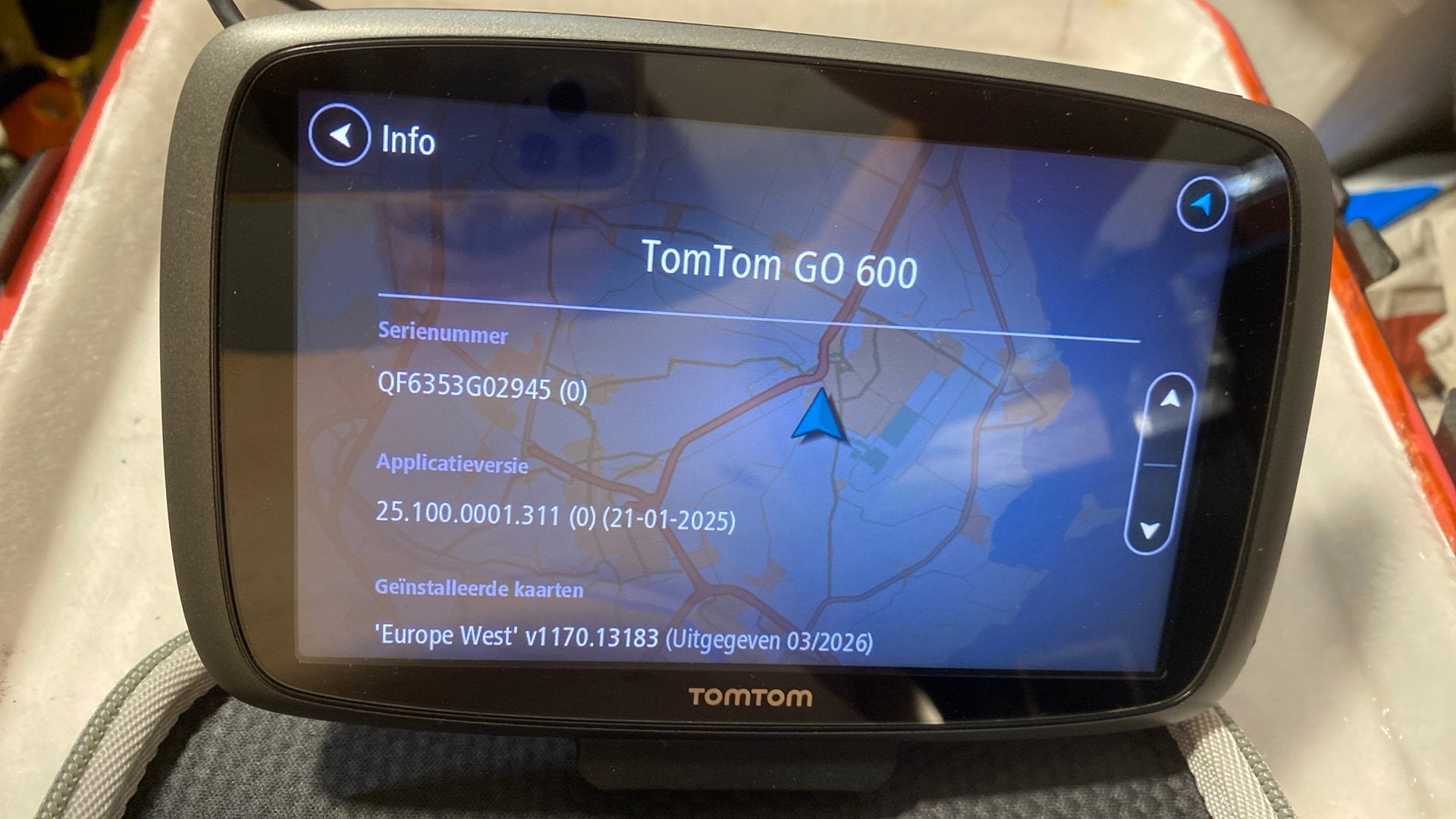 Tomtom go 600 Europa 6 inch, Ophalen of Verzenden, Zo goed als nieuw