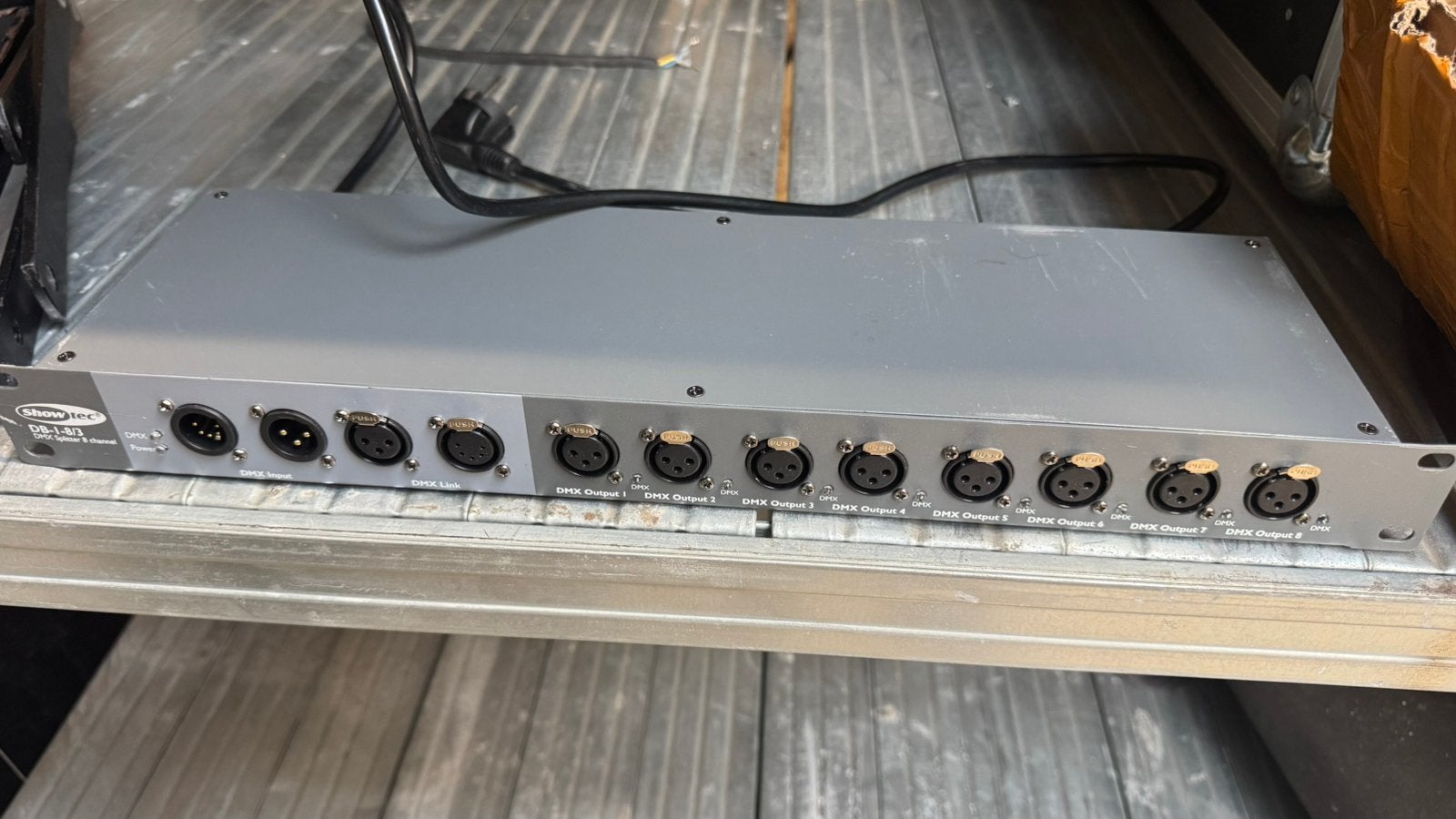 Showtec Dmx booster / splitter, Ophalen of Verzenden, Zo goed als nieuw, Licht
