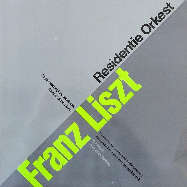 Franz Liszt - Residentie Orkest - France Clidat, piano, Kamermuziek, Ophalen of Verzenden, Zo goed als nieuw, Romantiek