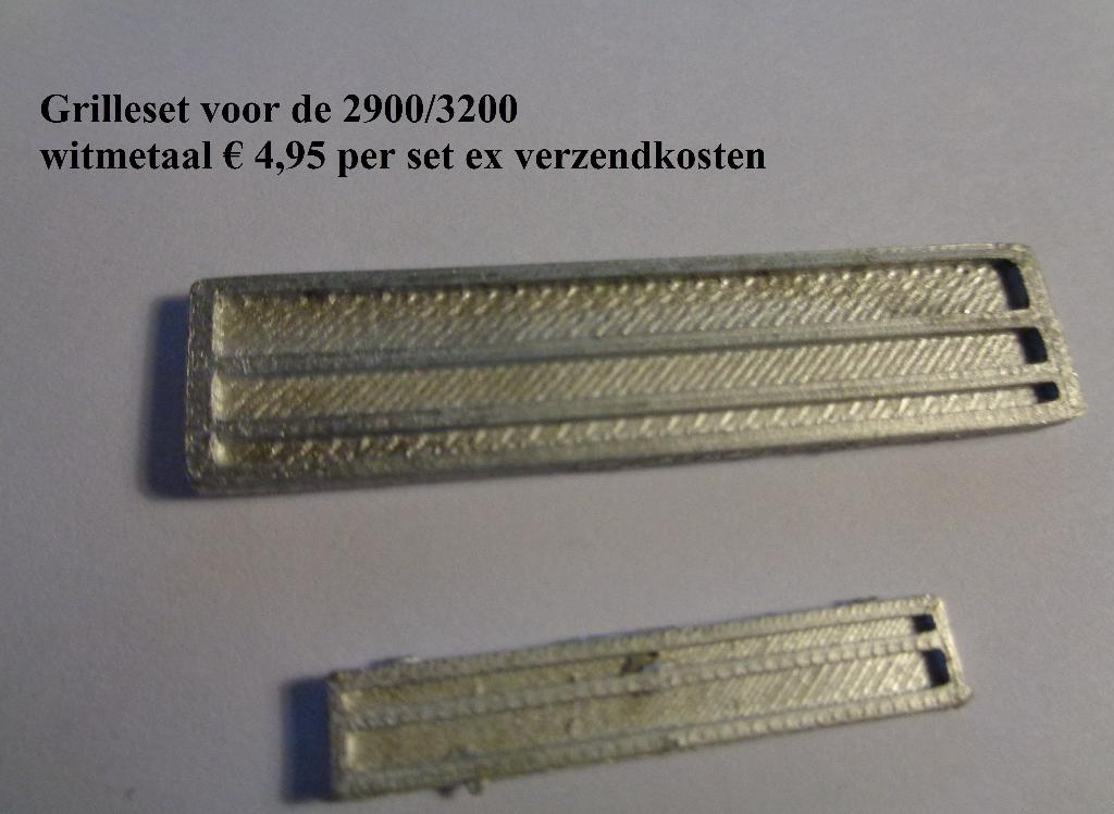 daf grille 2900/3200/3300 witmetaal, Ophalen of Verzenden, Nieuw, Bus of Vrachtwagen, Lion Toys