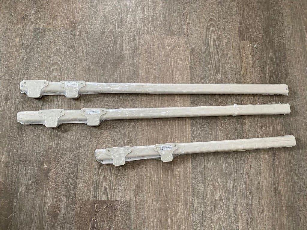 IKEA KOMPLEMENT kledingroedes – 2x 100 cm + 1x 75 cm, Ophalen, Nieuw, 50 tot 100 cm, Minder dan 25 cm