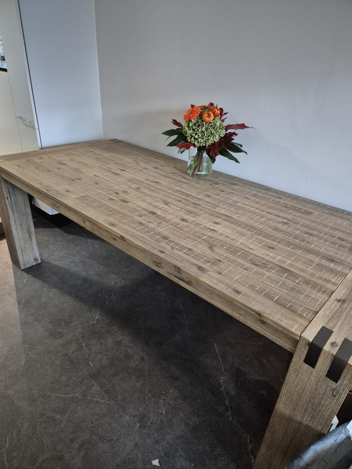 Eettafel Bassano, Ophalen, Gebruikt, 200 cm of meer, 50 tot 100 cm
