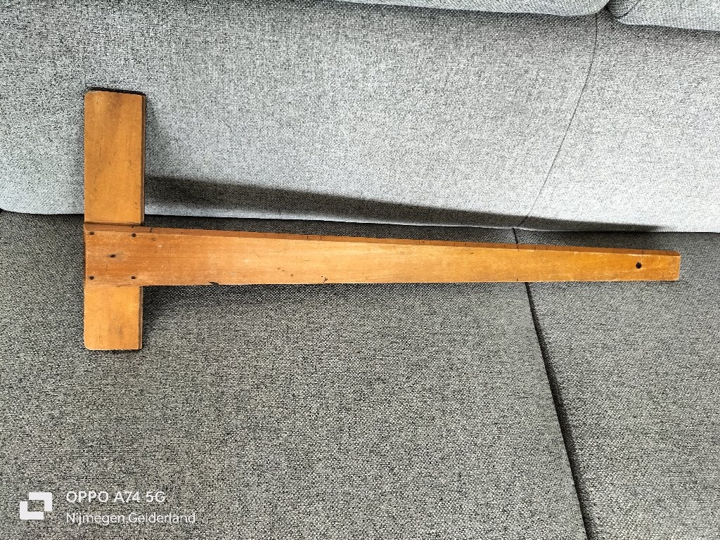 Tekenhaak van hout, Ophalen, Zo goed als nieuw, Minder dan 130 cm