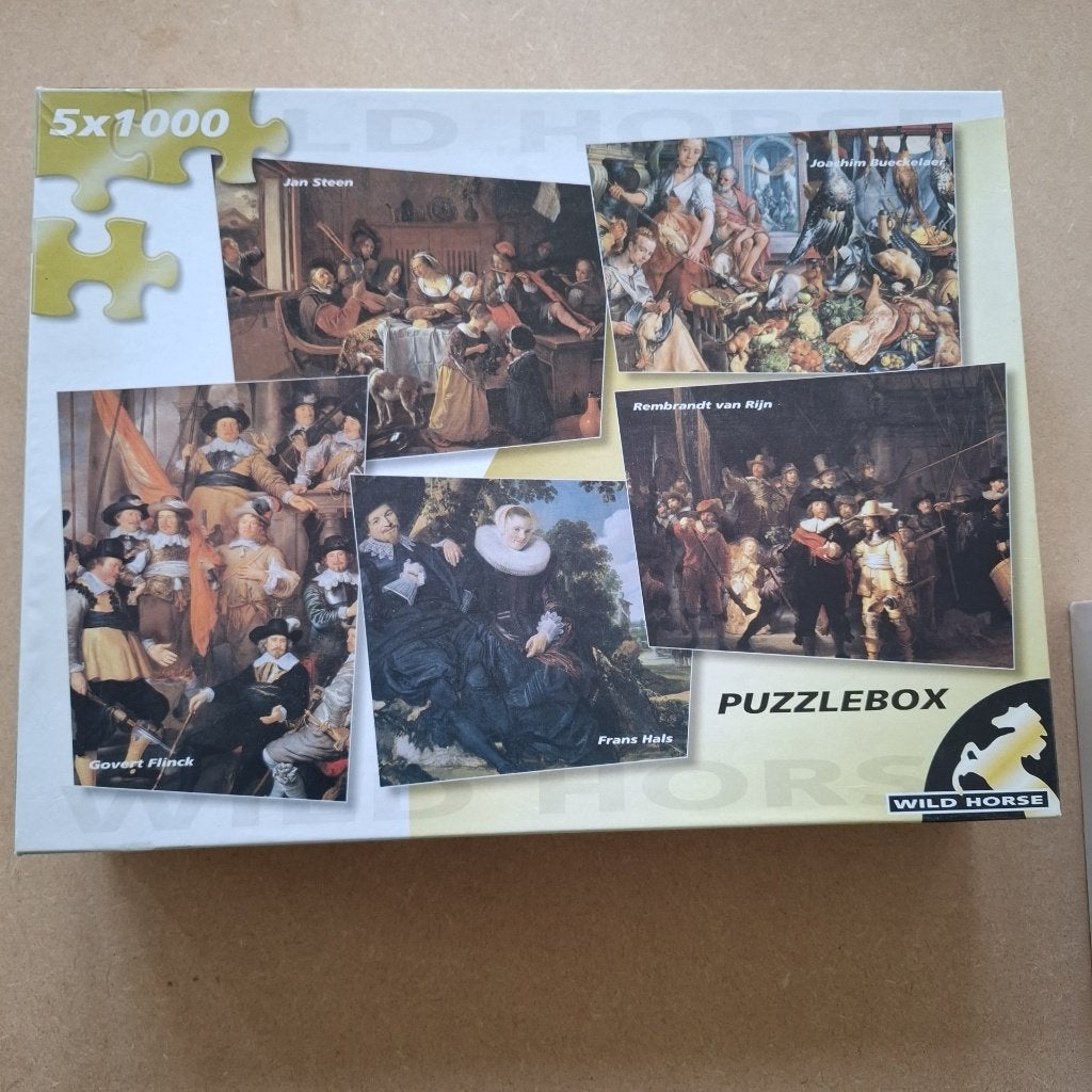 puzzel, Ophalen, 500 t/m 1500 stukjes, Zo goed als nieuw, Legpuzzel