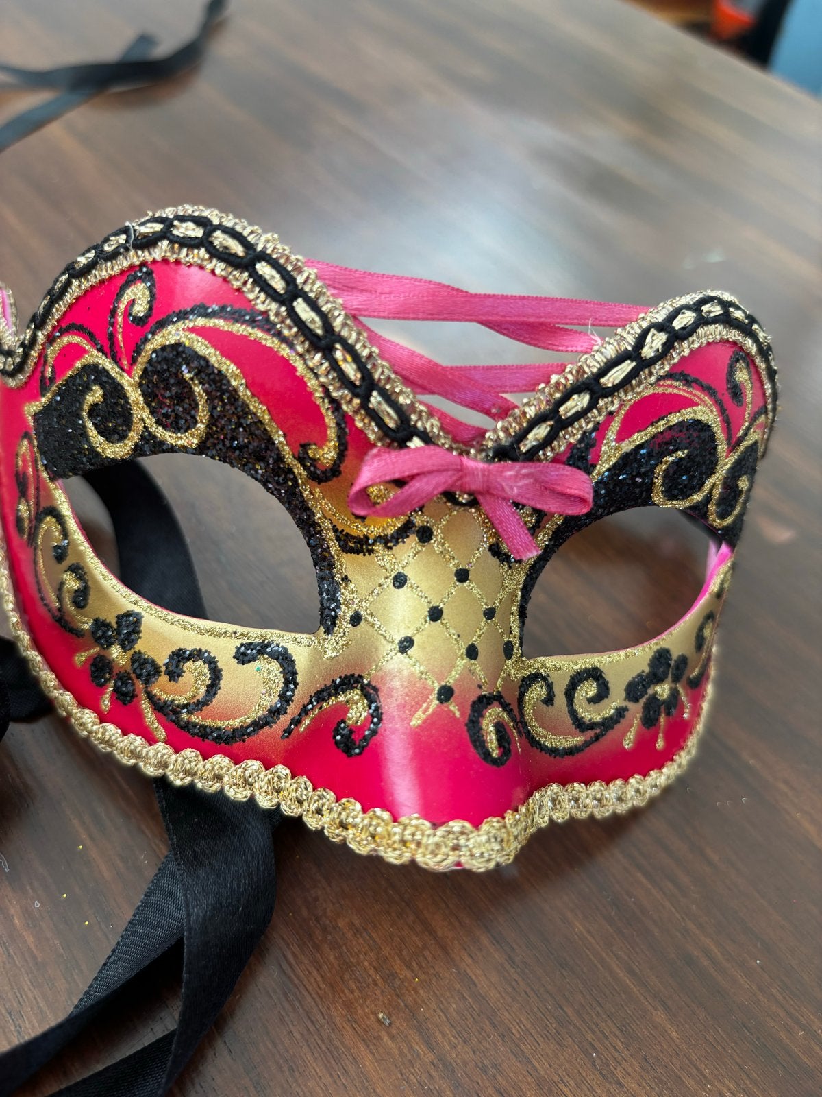 Origineel Venetiaans Masker - Handgemaakt & Handgeschilderd, Ophalen of Verzenden