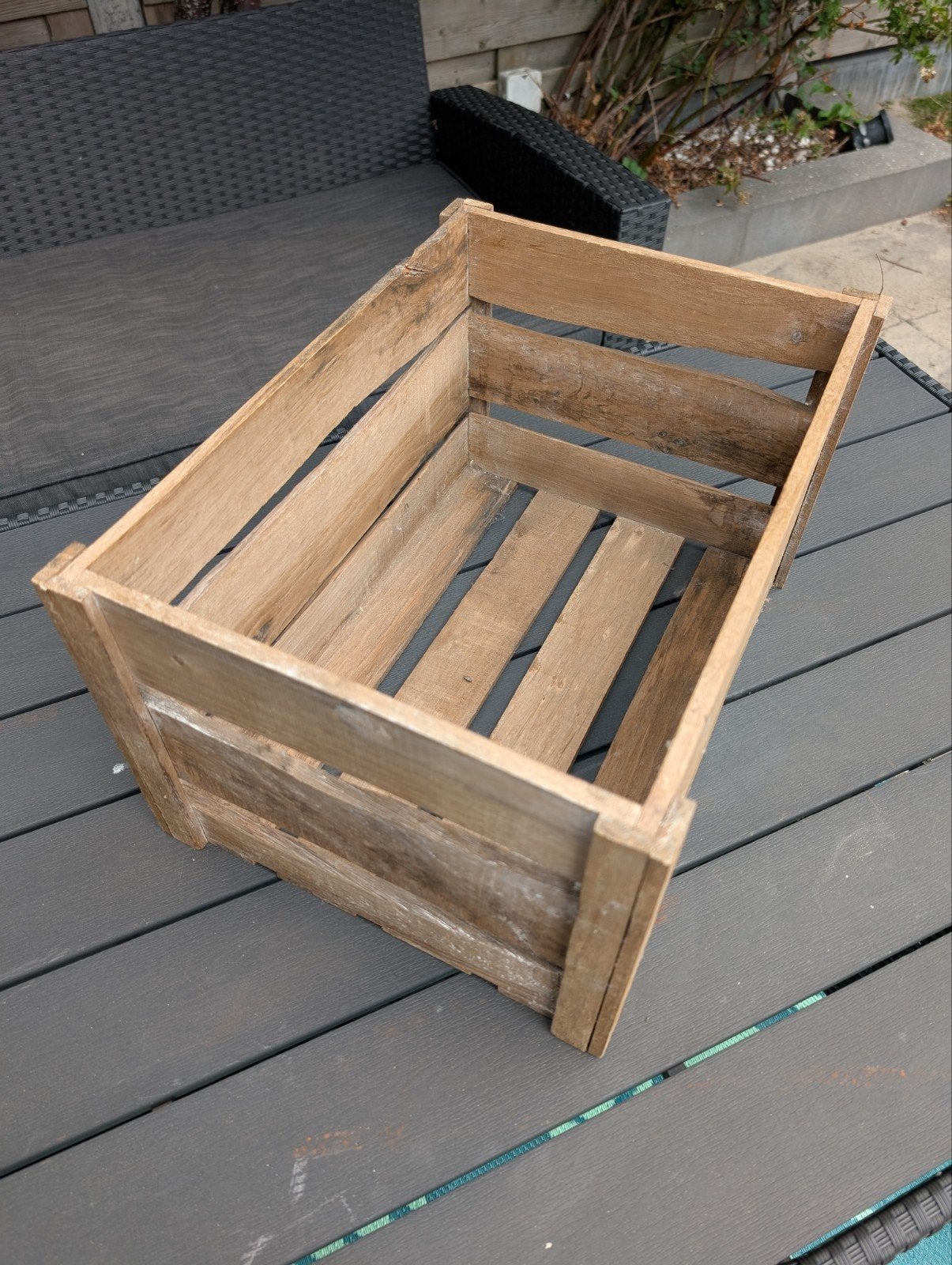 Houten kist voor newborn fotoshoot prop, Ophalen, Gebruikt