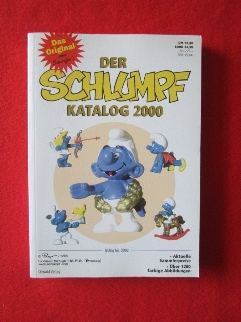 Smurfen en overigen catalogus boekjes Schleich Bully etc, Ophalen of Verzenden, Zo goed als nieuw, Verschillende Smurfen