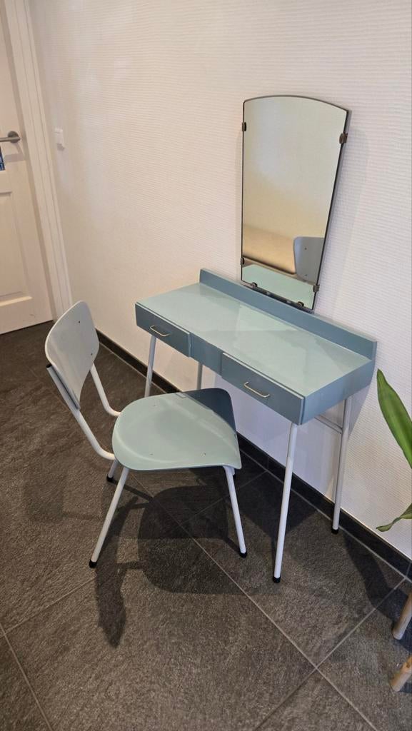 RAWI Vintage Mid-Century Modern Kaptafel, Ophalen, Gebruikt, Vintage, Mid-century modern, 50 tot 100 cm