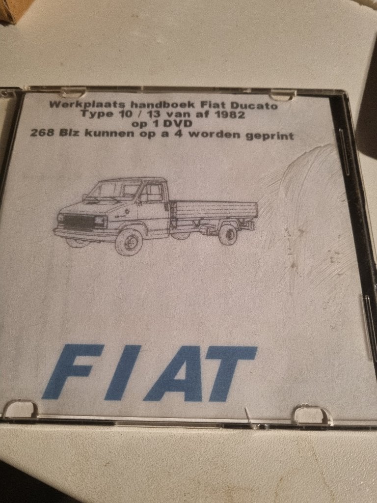 Werkplaats handboek Fiat Ducato, Ophalen of Verzenden