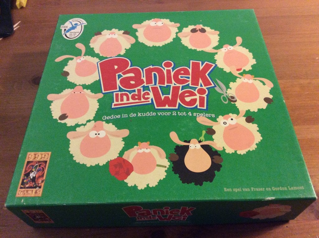 Paniek in de Wei. Bordspel van 999 games, Een of twee spelers, Ophalen of Verzenden, 999 Games