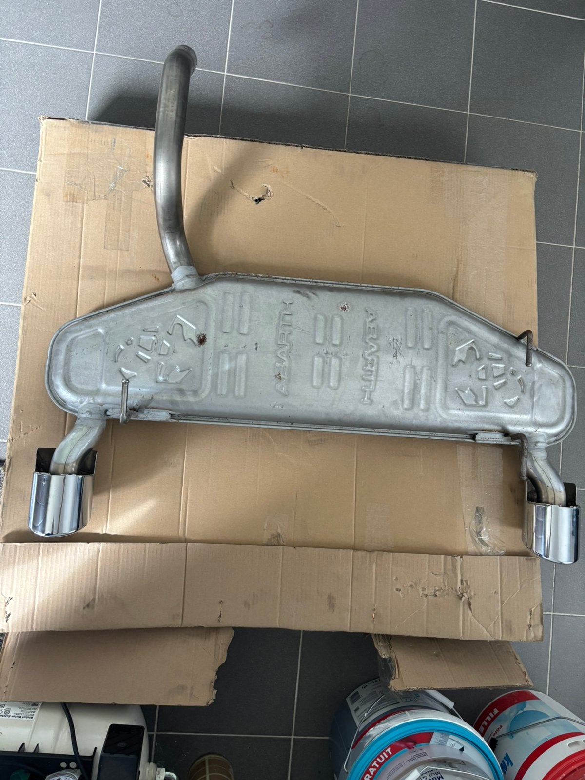 Orginele abarth uitlaat, Ophalen, Nieuw, Fiat