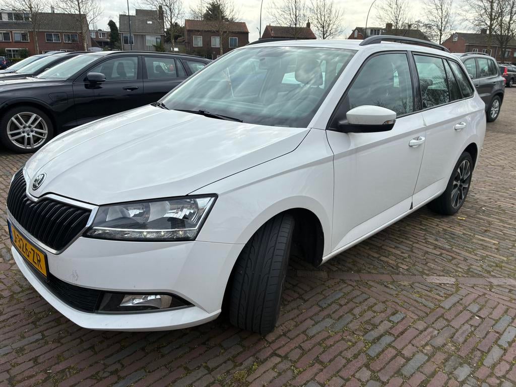 Skoda Fabia 1.0 TSI Greentech 95pk 2020 Wit, Auto's, Voorwielaandrijving, 95 pk, 1036 kg, Origineel Nederlands