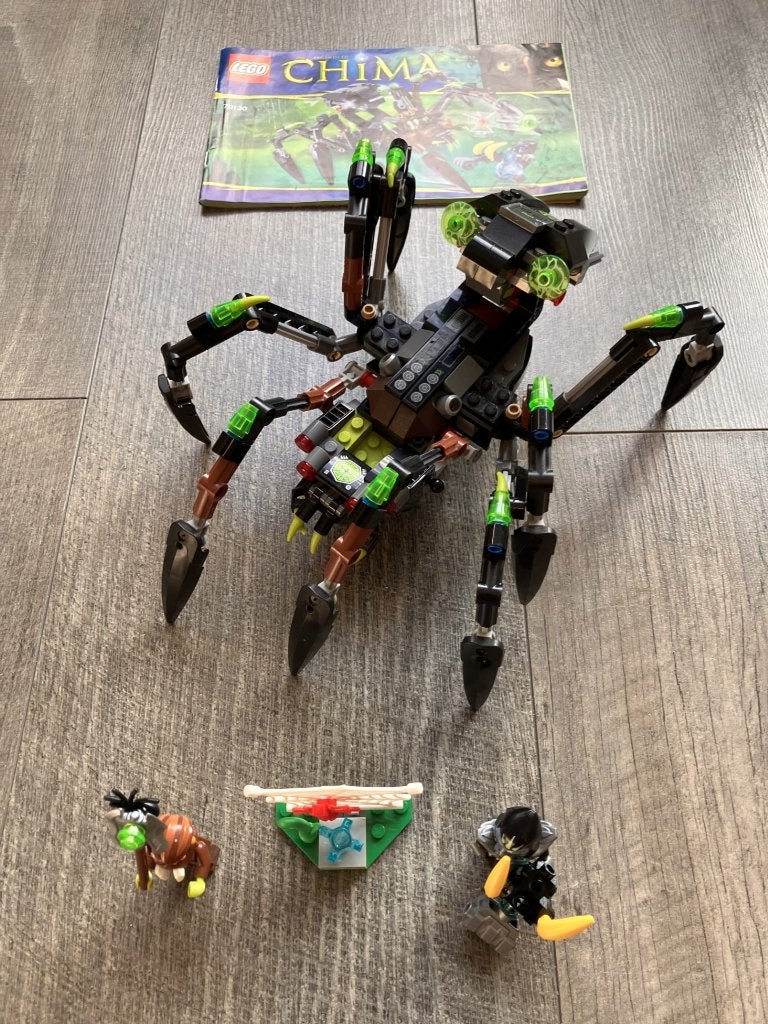 LEGO Chima Sparratus’ Spider Stalker - 70130, Kinderen en Baby's, Speelgoed | Duplo en Lego, Overige thema's, Lego, Ophalen of Verzenden