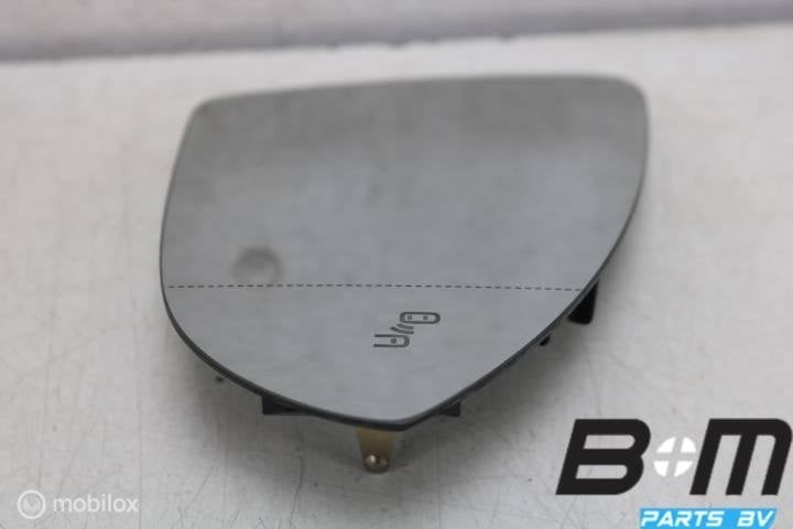 Spiegelglas rechts RHD VW Golf 7 5drs FL 5G0857521N, Gebruikt