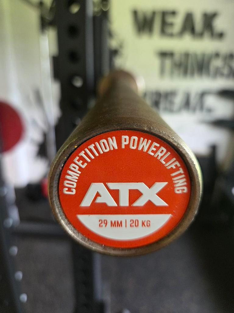 ATX 20kg Power Bar Barbell., Ophalen, Gebruikt, Krachtstation, Metaal