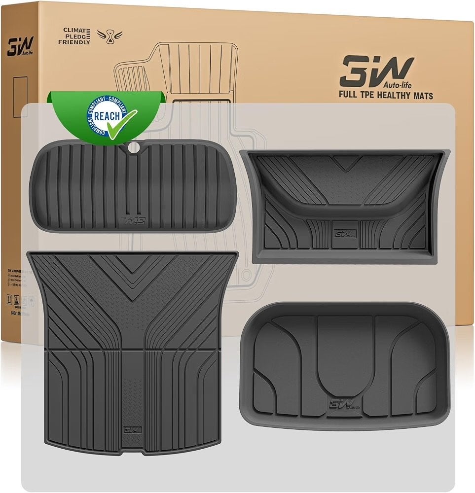 3W Kofferbak & Frunk Matten Tesla Model Y 2025-2026, Ophalen, Nieuw