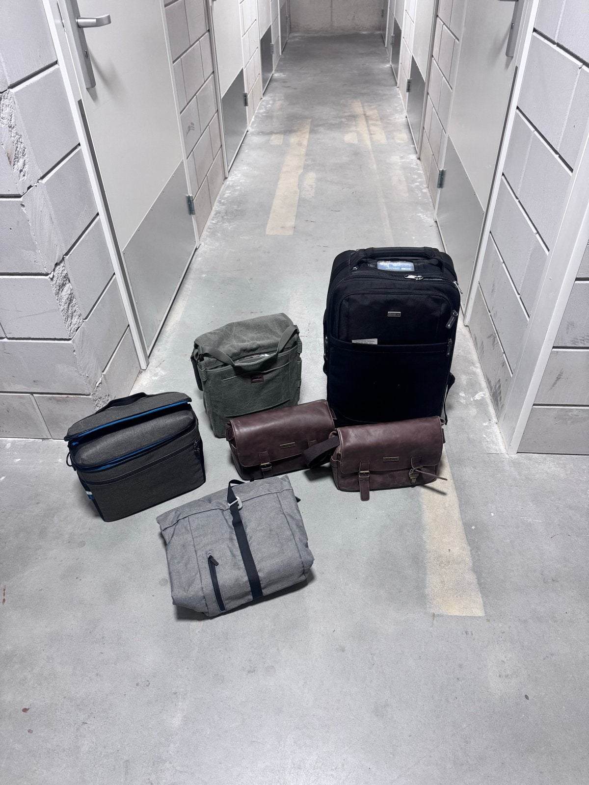 Diverse camerabags moet weg - Verschillende modellen, Gebruikt, Gevoerd, Zwart, Schoudertas