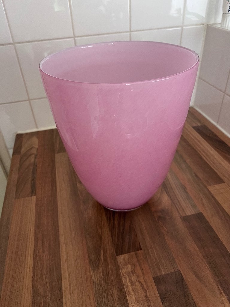 Dutz Collection mondgeblazen glazen vaas, Huis en Inrichting, Woonaccessoires | Vazen, 28 cm, Overige kleuren, Ophalen of Verzenden