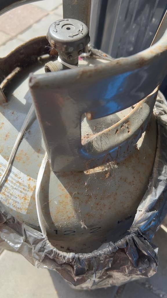 Gebruikte gasfles, ideaal voor BBQ of camping, Ophalen of Verzenden, Gebruikt