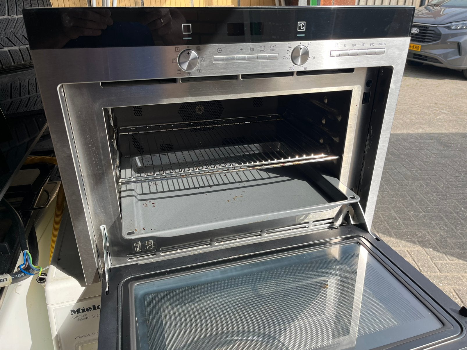 Combimagnetron Bosch, Ophalen, Minder dan 45 cm, Bosch, Inbouw