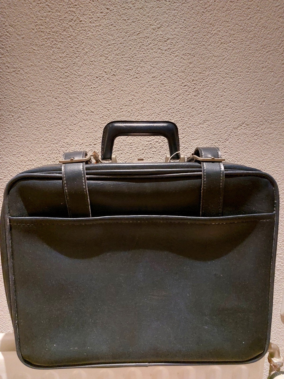 Vintage koffertje koffer blauw jaren zestig 60, Ophalen of Verzenden, Huis en Inrichting