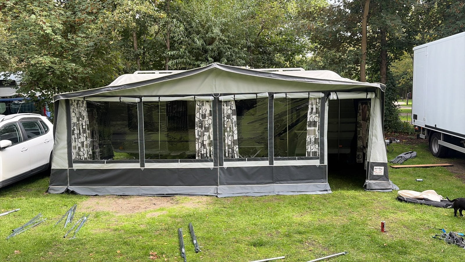 Zeer mooie Tabbert bellini 2014 airco, Rondzit, Tabbert, Airco, Particulier