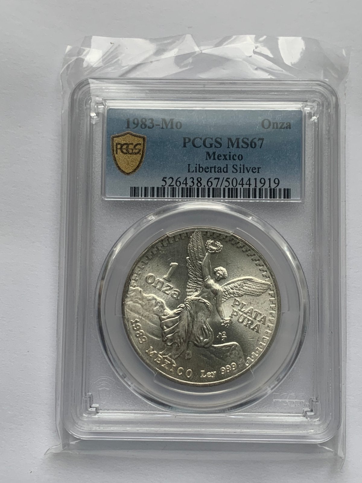 4 prachtige libertad 1 oz zilveren munten slab certificaat, Ophalen of Verzenden, Noord-Amerika