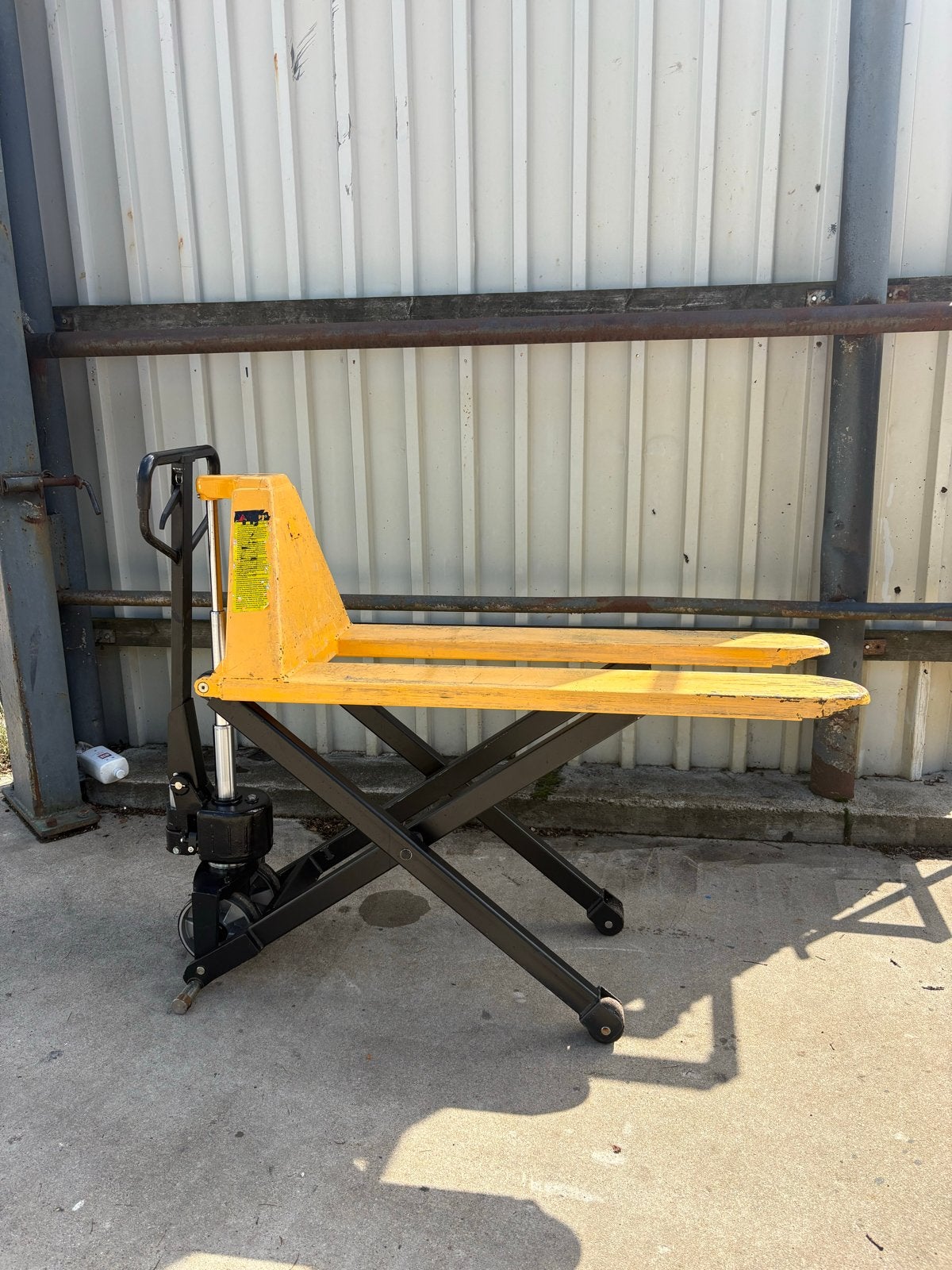 Hoogheffer / Palletwagen aangeboden., Doe-het-zelf en Verbouw, Ophalen of Verzenden, Gebruikt