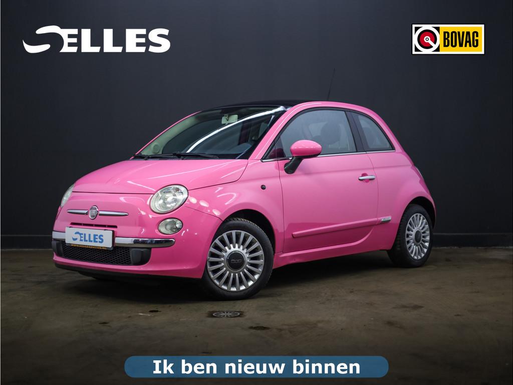 Fiat 500 1.2 Rosa | Automaat | Opendak (bj 2011), Auto's, Fiat, Euro 5, Stof, Gebruikt, Origineel Nederlands
