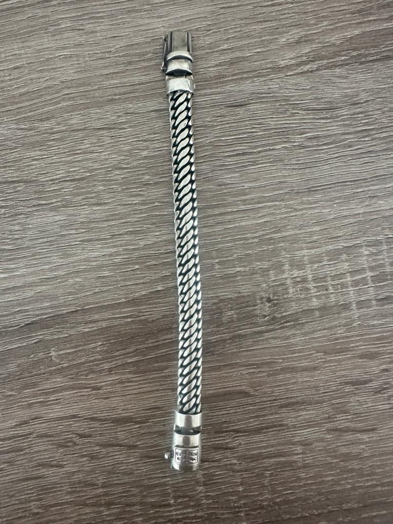 Buddha to buddha armband, Ophalen of Verzenden, Zo goed als nieuw, Zilver