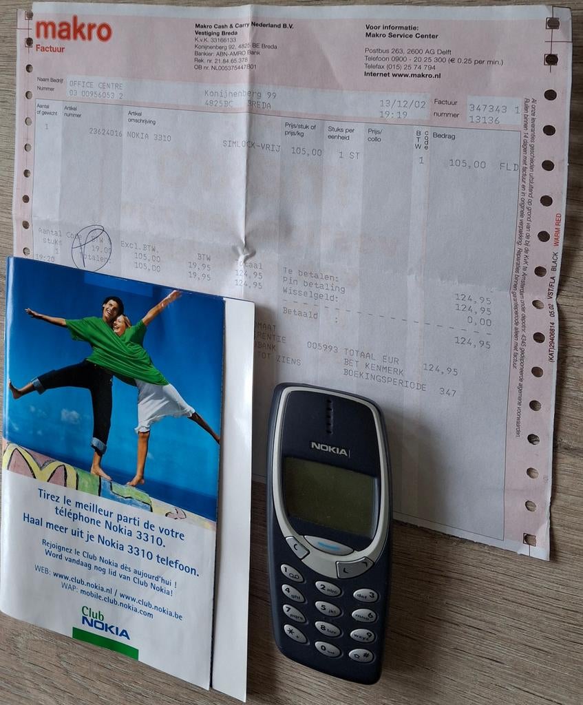 Nokia 3310, Telecommunicatie, Mobiele telefoons | Nokia, Ophalen, Geen camera, Blauw, Klassiek of Candybar