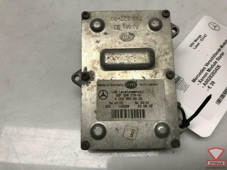 mercedes a b c e s cla xenon module starter a0028202426 446, Gebruikt, Mercedes-Benz AG, Mercedes-Benz, Ophalen of Verzenden