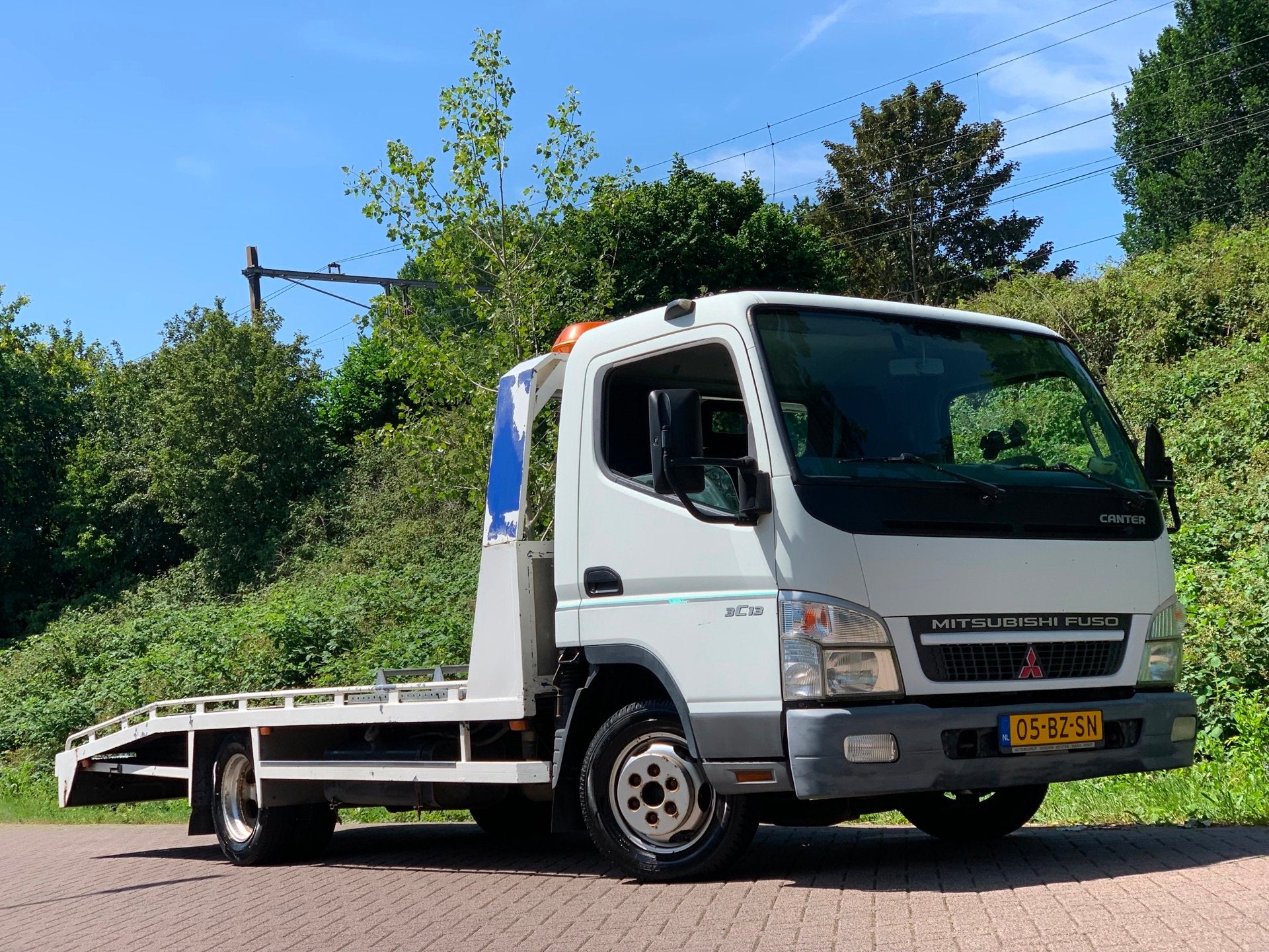 Mitsubishi Canter 3C13 3.0 DI 335 FUSO OPRIJWAGEN - DUBBEL L, Gebruikt, 4 cilinders, Origineel Nederlands, Bedrijf