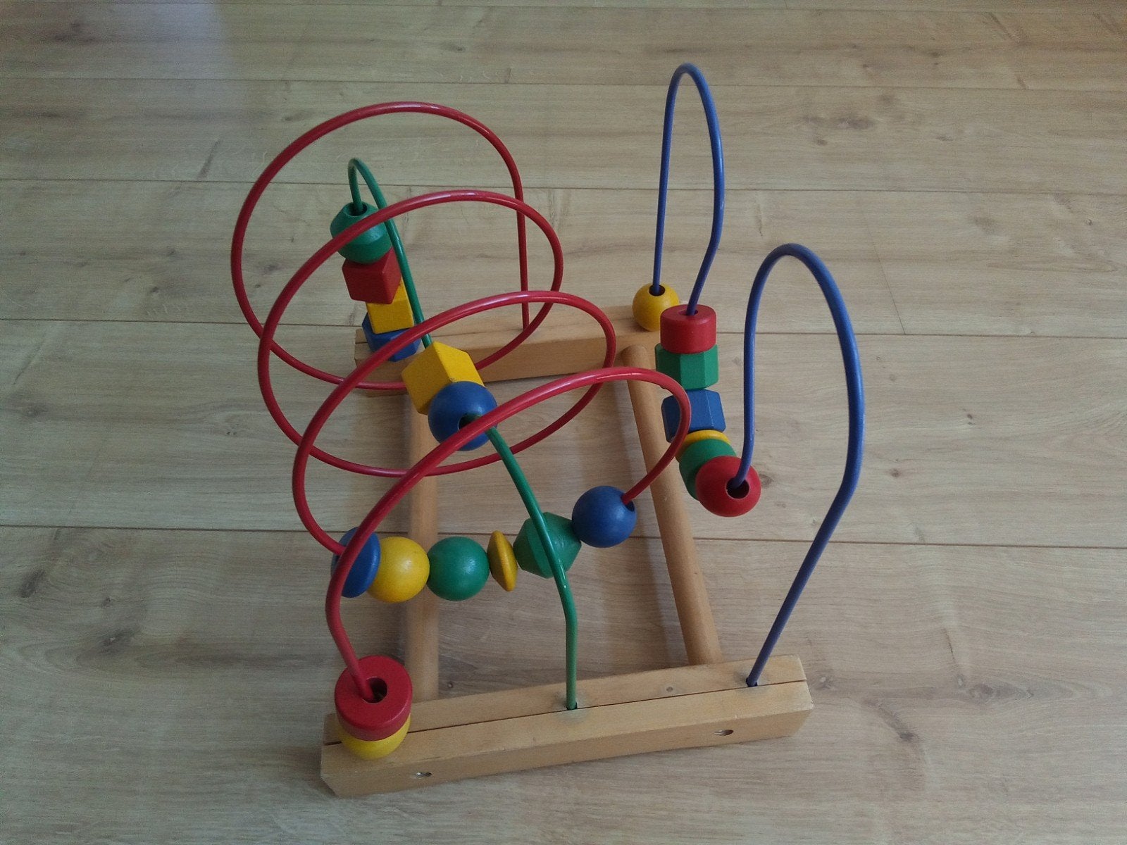 Kralenrek voor de aller kleinste, Kinderen en Baby's, Speelgoed | Houten speelgoed, Ophalen, Gebruikt