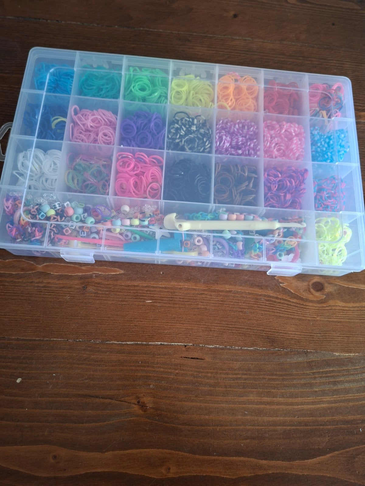 Grote Loom Bandz set met kralen en accessoires, Ophalen of Verzenden