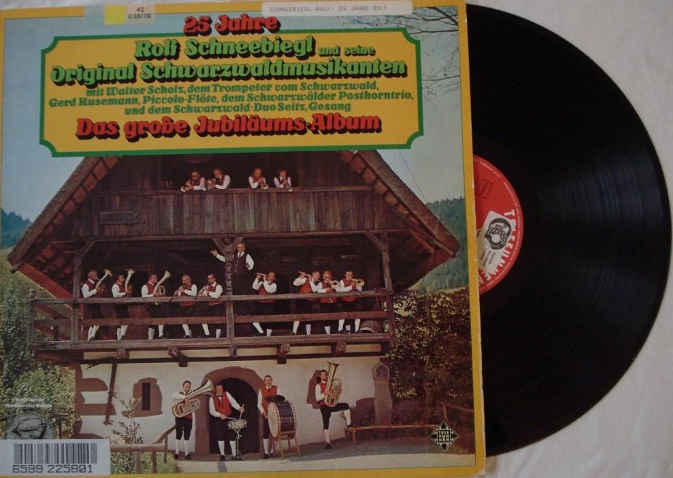 Rolf Schneebiegl - Das grosse Jubiläums Album, Ophalen of Verzenden, Gebruikt, 12 inch