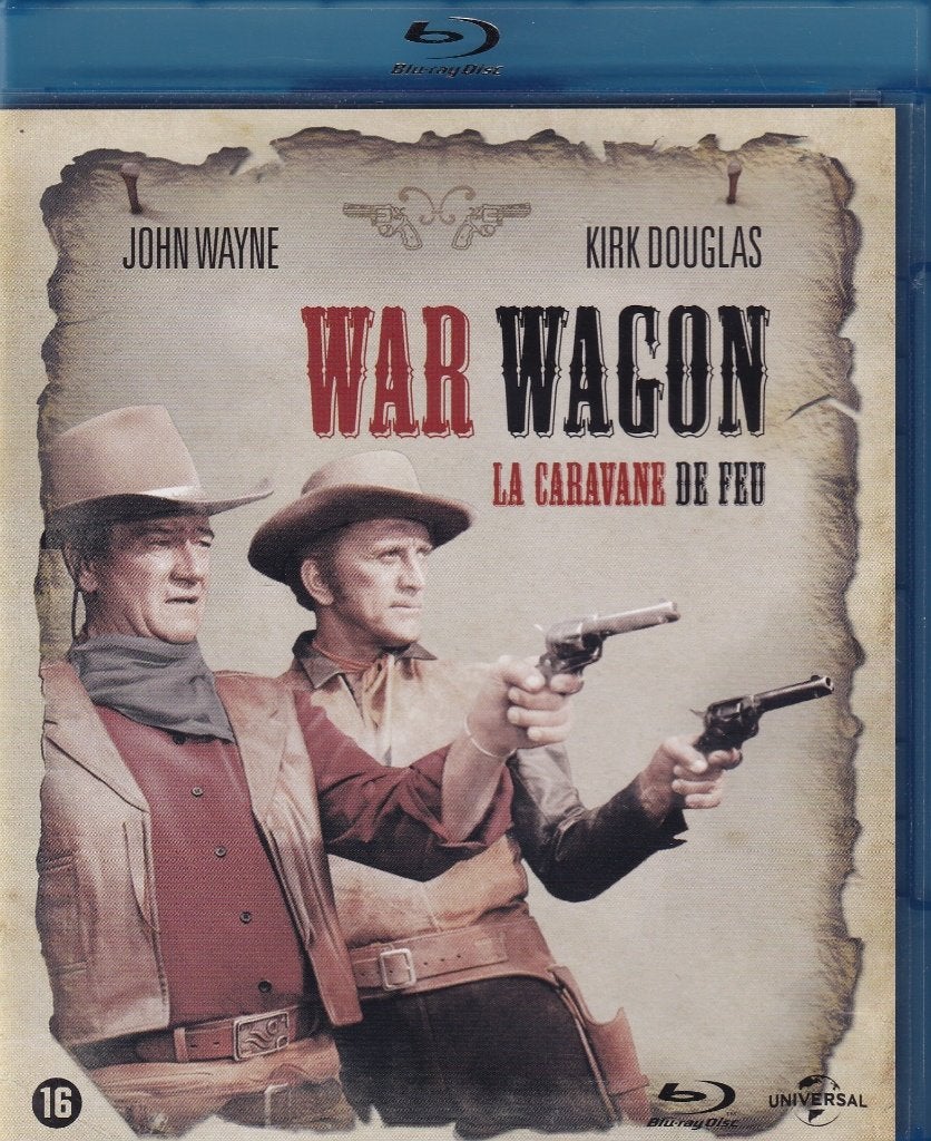 Te koop blu ray WAR WAGON (JOHN WAYNE)nederlands ondertiteld, Cd's en Dvd's, Engels, Nederlands, Film, Actie
