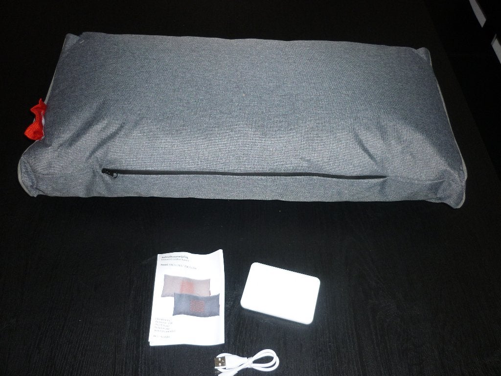 Heated outdoor Pillow / warmtekussen buiten / grijs NIEUW !!, Ophalen of Verzenden, Nieuw