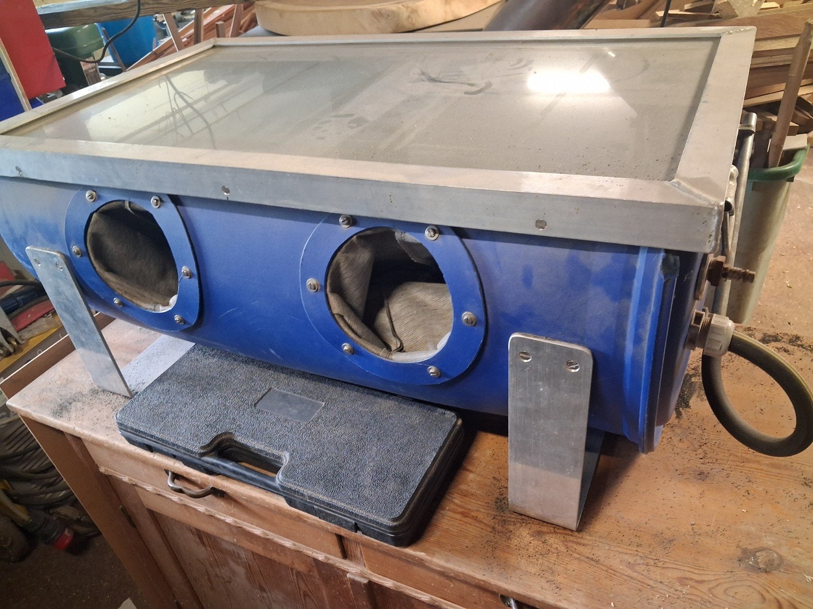 Zandstraal machine zelf bouw, Auto diversen, Ophalen of Verzenden