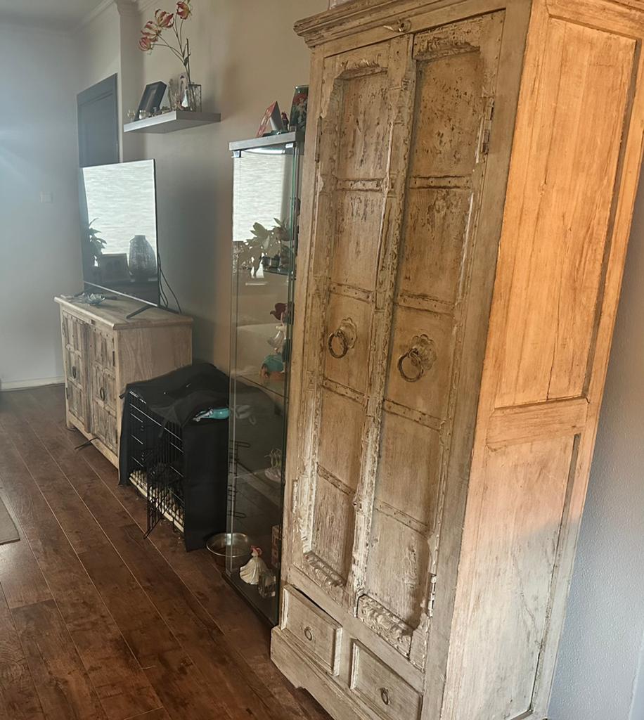 Dressoir & kast, Ophalen, 100 tot 150 cm, Zo goed als nieuw, Met lade(s)