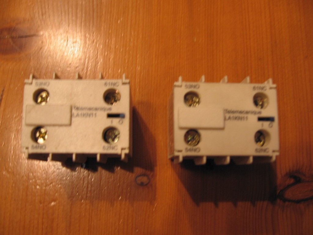 Telemecanique hulpcontacten LA1KN11, 22, 31 en 40., Hobby en Vrije tijd, Elektronica-componenten, Ophalen of Verzenden, Gebruikt