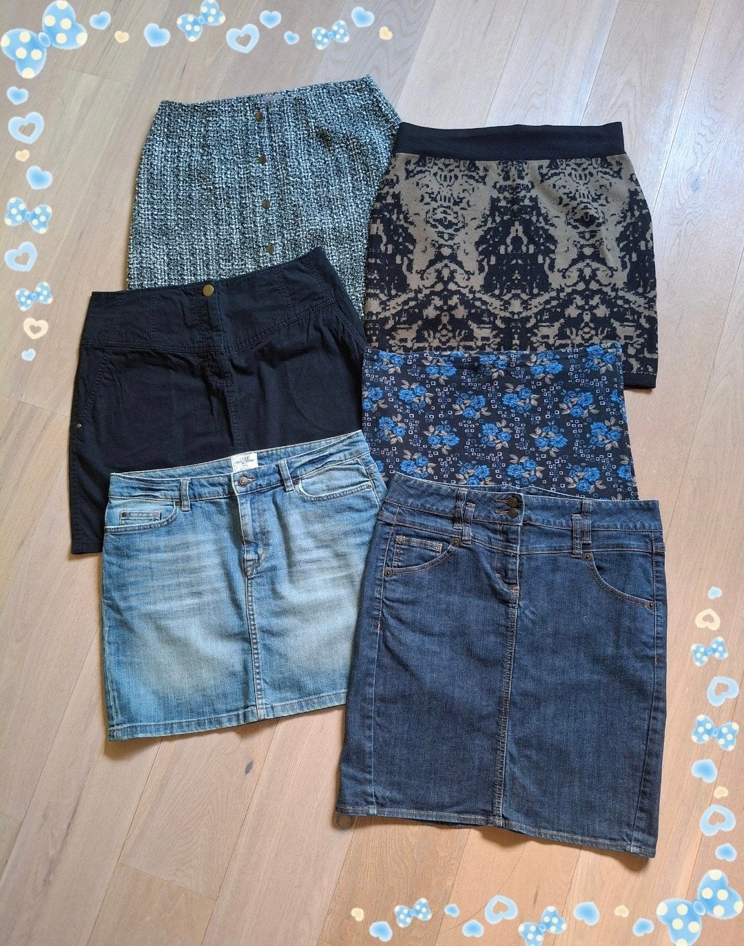 KOOPJE. 7 leuke/mooie rokjes. Mt 38, Maat 38/40 (M), Verzenden, Zwart, Nieuw