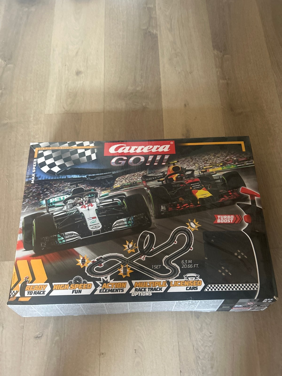 Carrera GO!!! Racebaan met Formule 1 auto's - Nieuw, Ophalen, Racebaan, Carrera, Nieuw