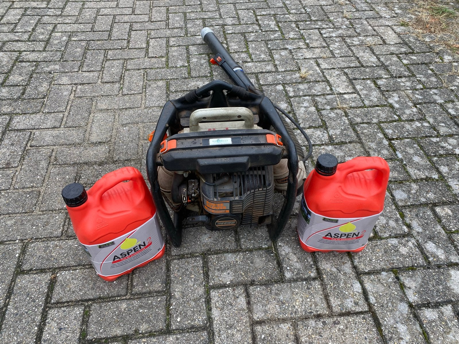 Echo PB-6000 Benzine Bladblazer, Ophalen, Gebruikt, Benzine, Ruggedragen