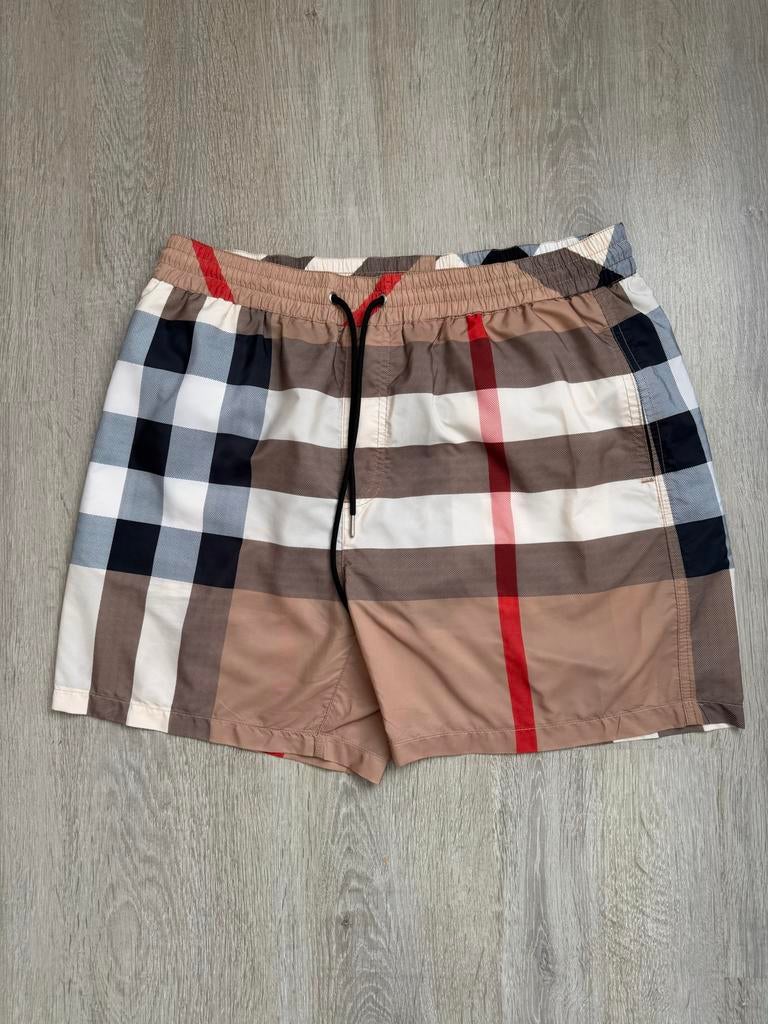 Burberry Zwemshort Maat L, Maat 52/54 (L), Bur, Bur, Beige
