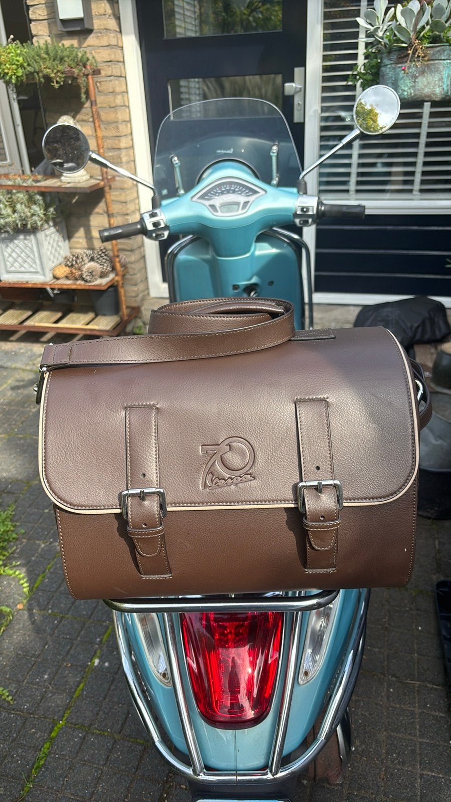 Vespa 70 jaar Anniversary Tas met schouderband, Ophalen of Verzenden, Zo goed als nieuw